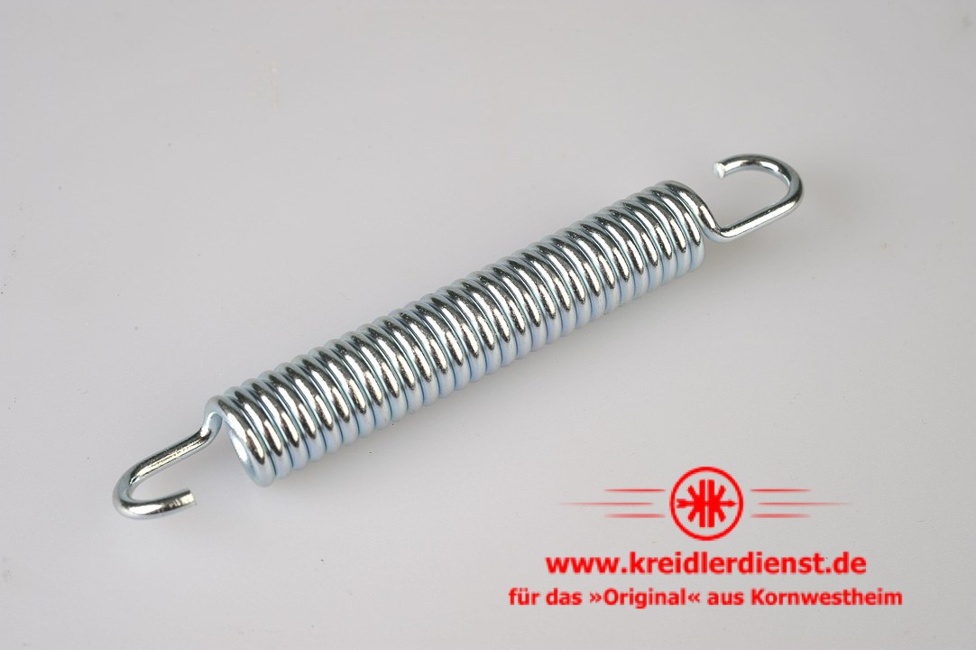gold verzinkt 3 x Zugfeder 
