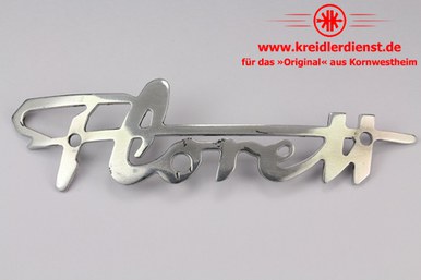 Zierstück  Florett  (Alu) 