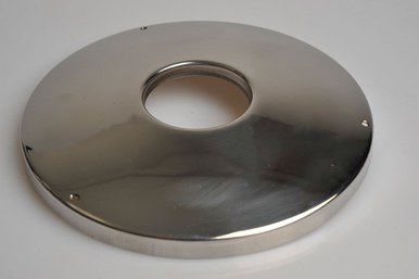 Blinddeckel für Gußrad Edelstahl