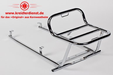 Gepäckträger für Spoilersitzbank - Ende Mai