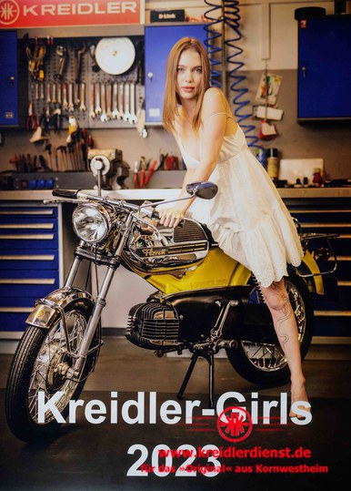 KREIDLER Wandkalender 2023 - Fashion Version