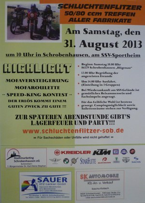 SCHLUCHTENFLITZER TREFFEN SCHLUCHTENFLITZER TREFFEn